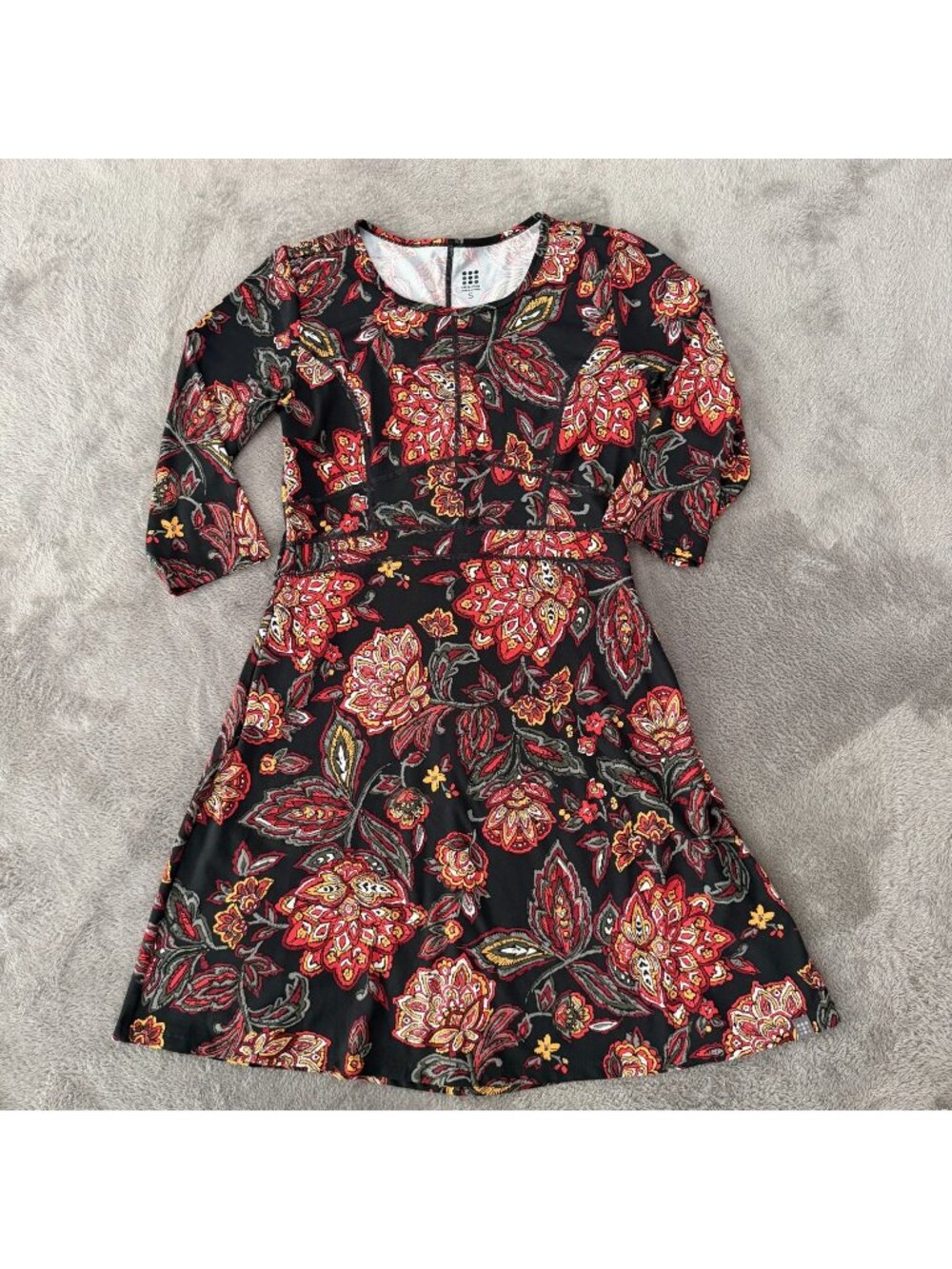 Title Nine 3/4 Sleeve Dress Womens SMALL Athleisure Tennis